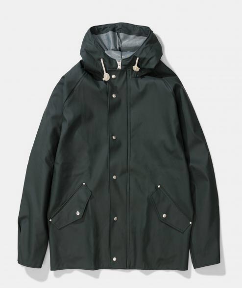 Norse Projects Moss Pvc Anker Rain Classic Jacket