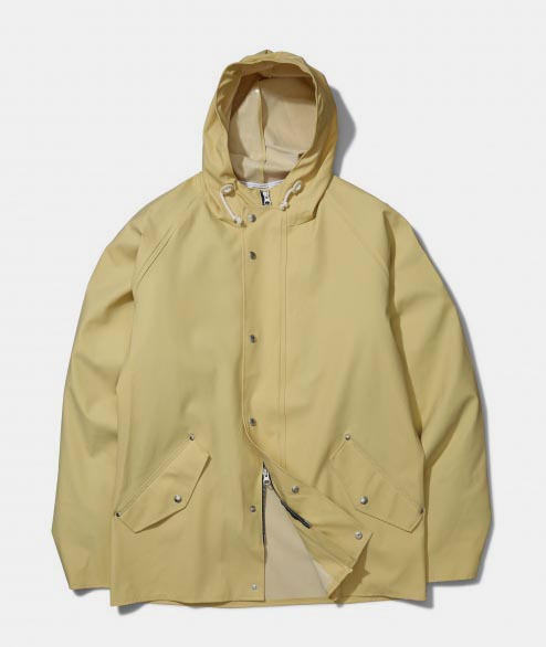 Norse Projects Strand Yellow Pvc Anker Rain Classic Jacket