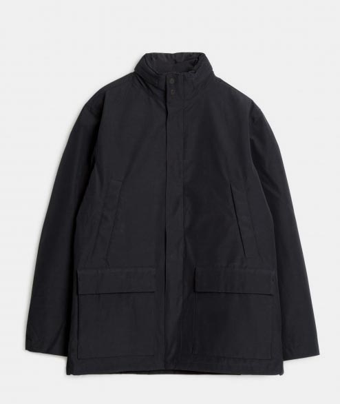 Norse Projects Black Cotton Skipper Military Jacket