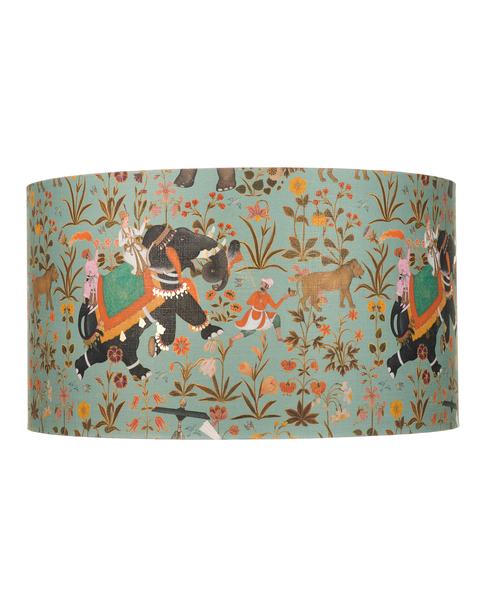 Mind The Gap Hindustan Aquamarine Table Floor Lamp Shade