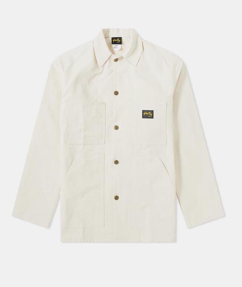 Stan Ray  Natural Drill Cotton Shop Jacket