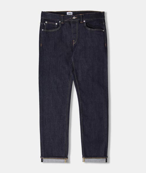 Edwin Red Listed Selvage Cotton Ed 80 Slim Tapered Jeans