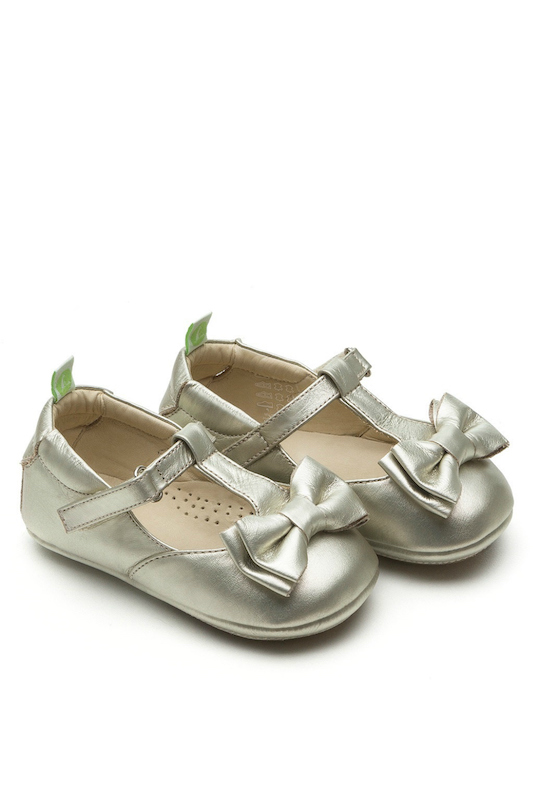 Tip Toey Joey Nobly White Gold Shoes