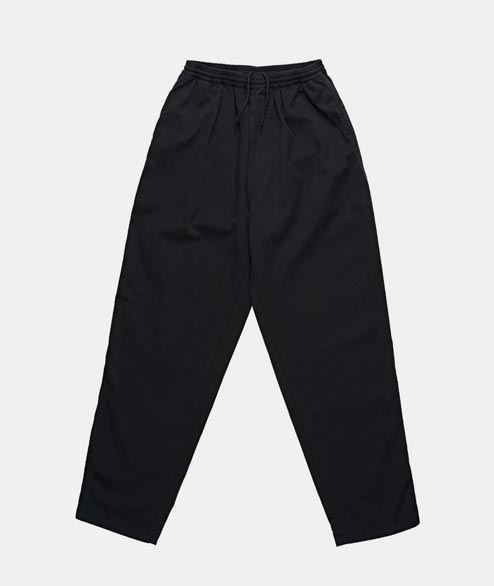 POLAR SKATE Large Black Cotton Surf Pant