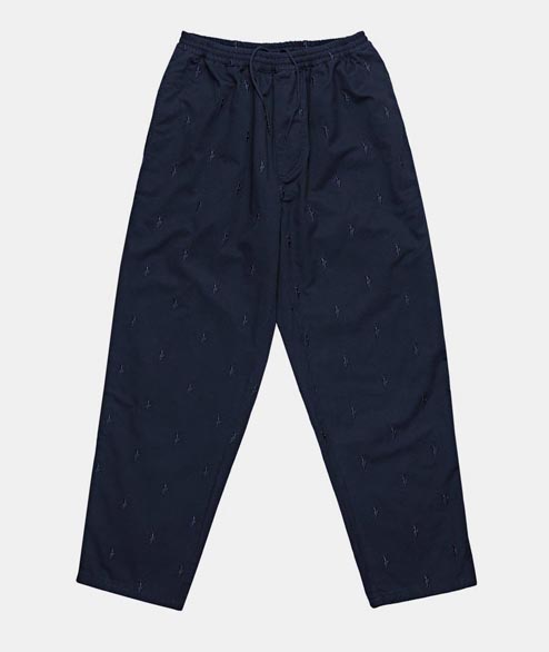 POLAR SKATE No Comply Navy Cotton Surf Pant