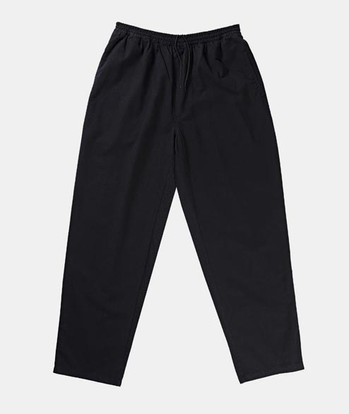 POLAR SKATE Black Cotton Surf Pant