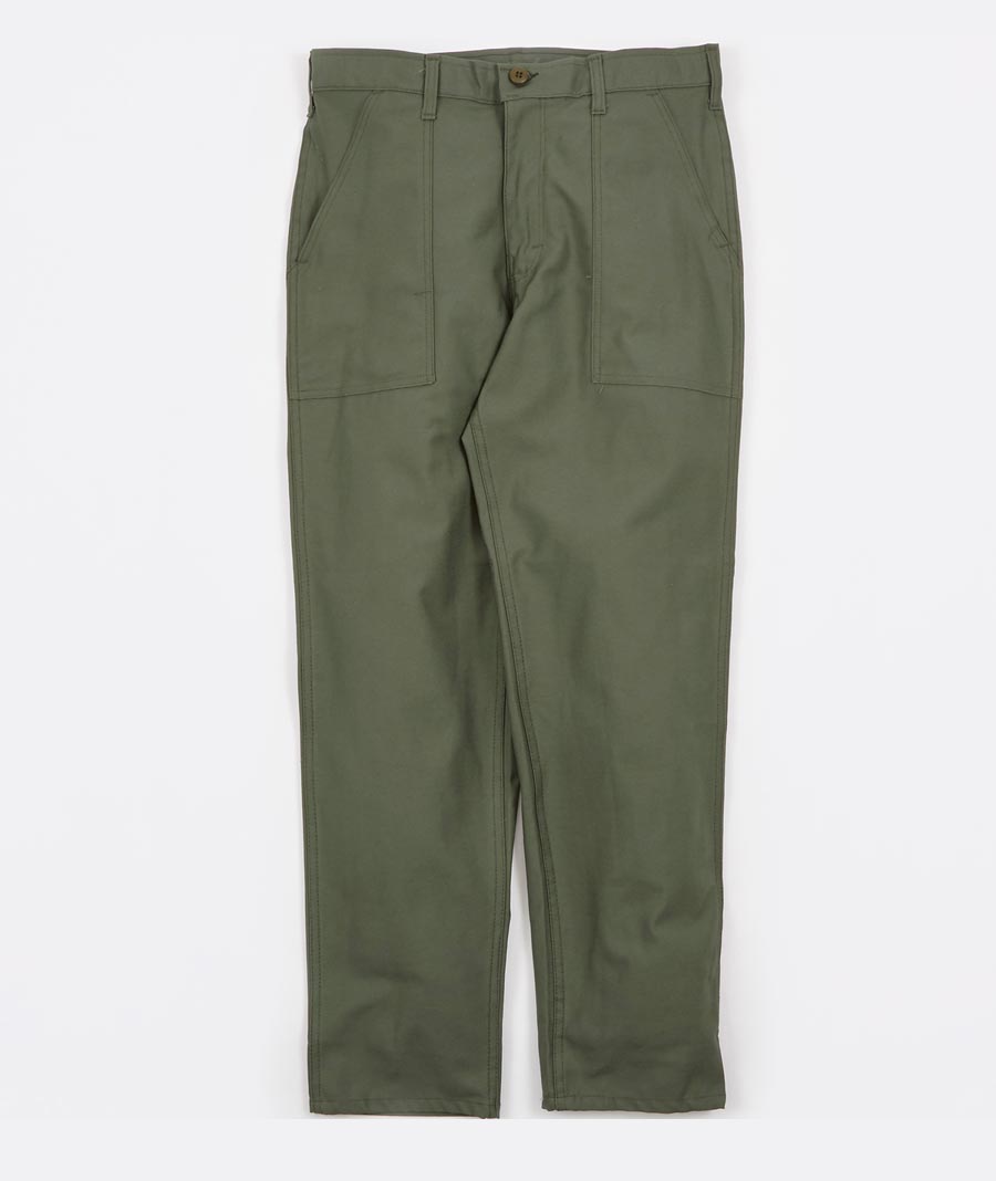 Stan Ray  Olive Sateen Cotton Taper Fit Fatigue Pant