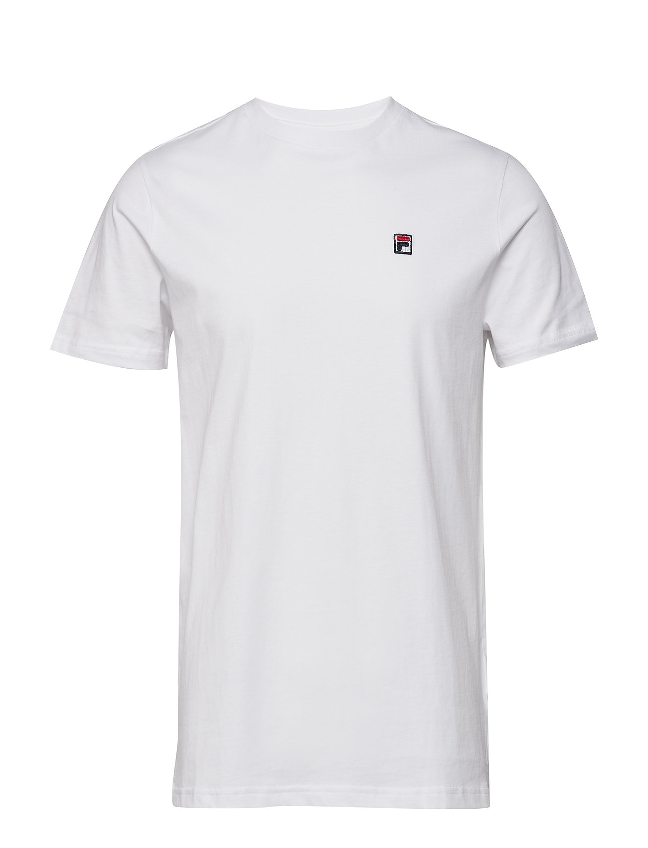 Fila Bright White Cotton Seamus Short Sleeve T Shirts