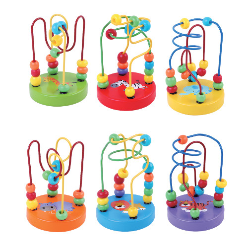 Jumini Wooden Bead Coaster Toy