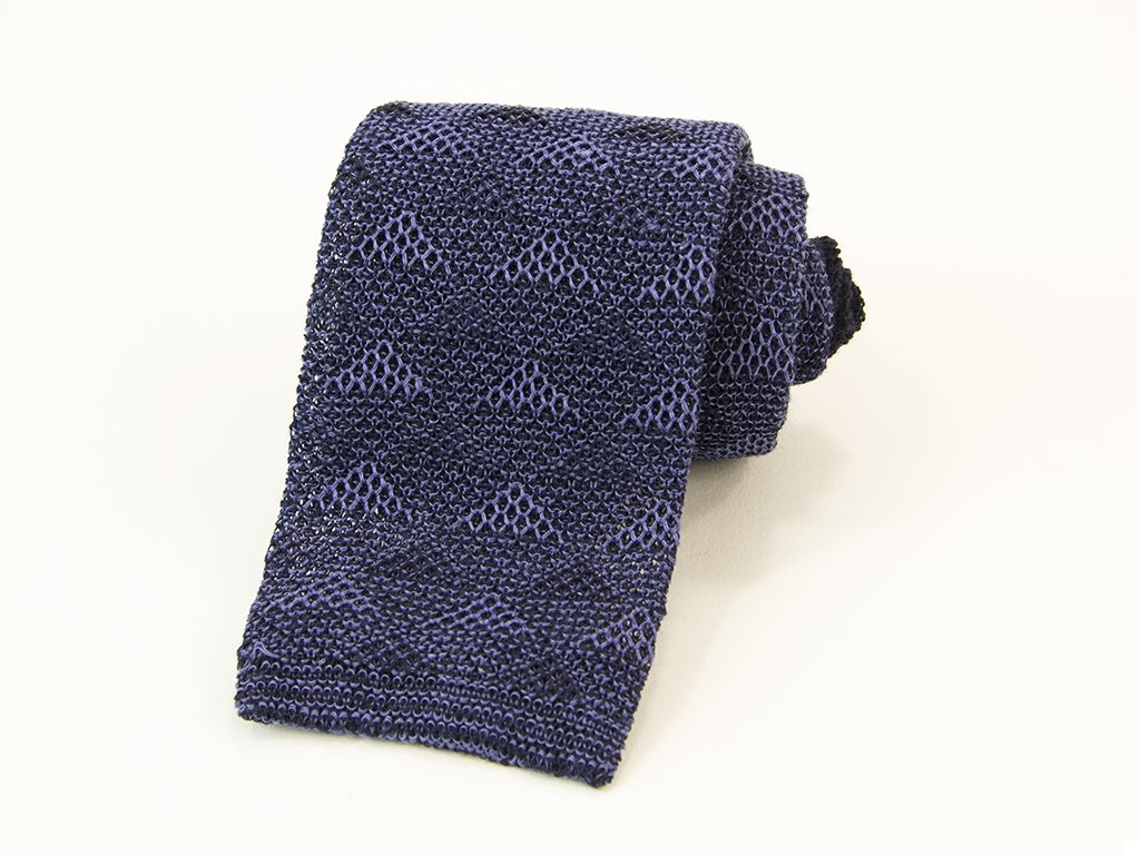 40-colori-linen-diamonds-knitted-tie