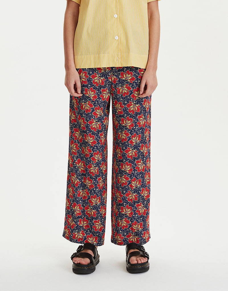 Libertine-Libertine Red Lotus Viscose Lark Trousers