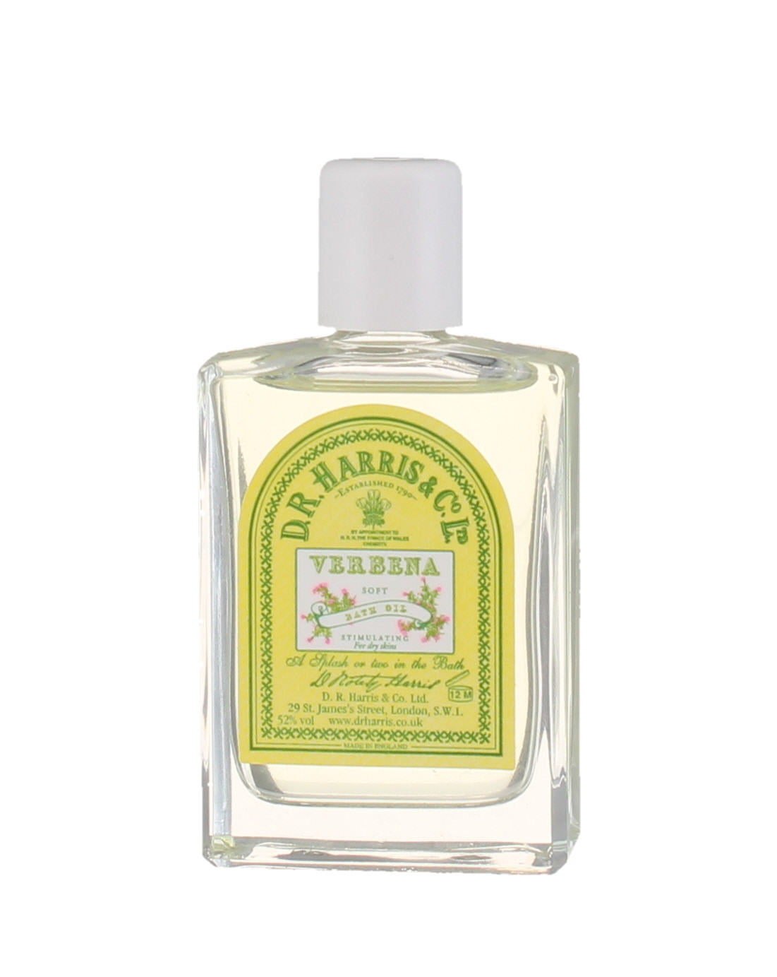 D. R. Harris 30ml Verbena Bath Oil