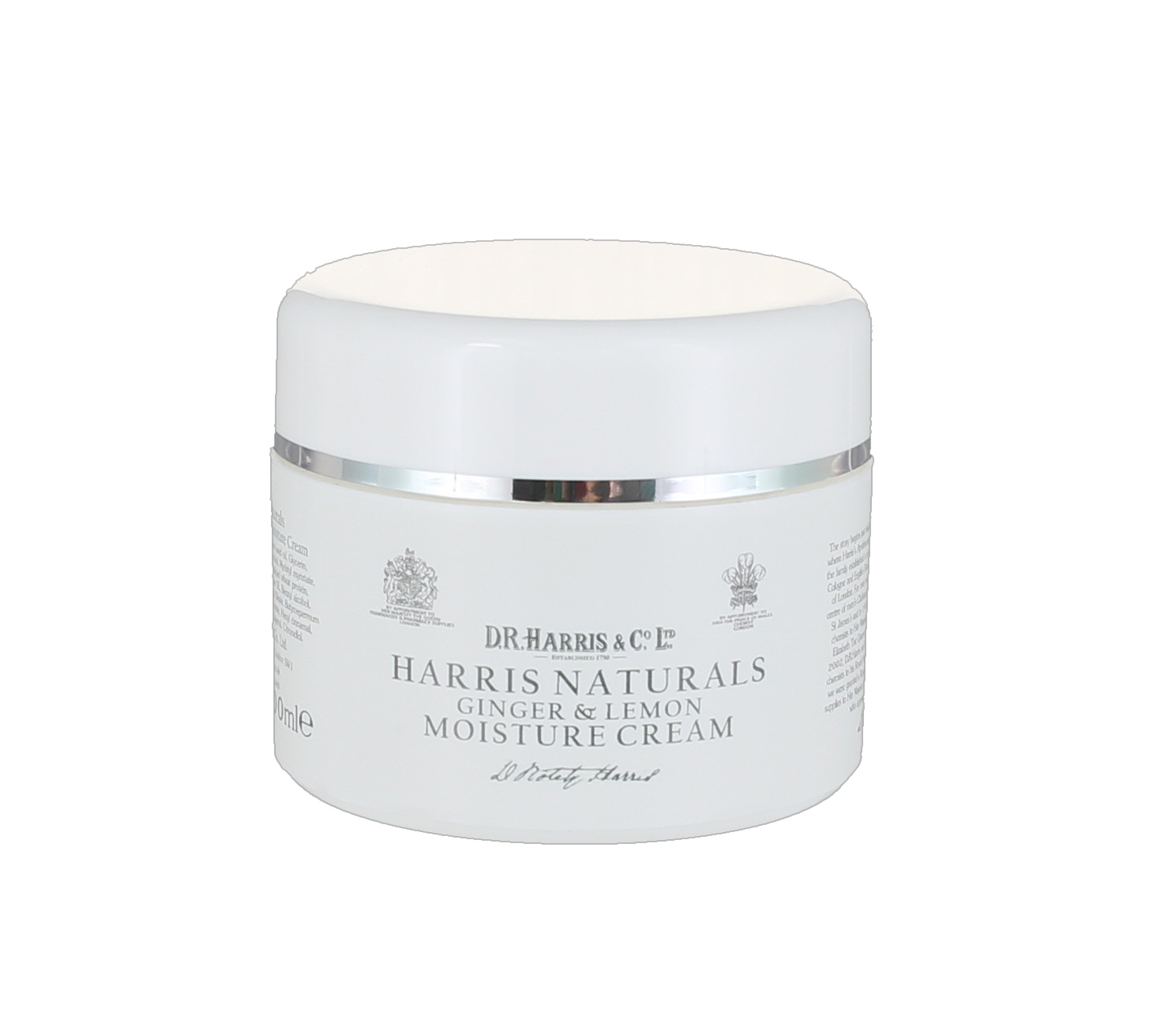 D. R. Harris 100ml Naturals Ginger And Lemon Moisture Cream