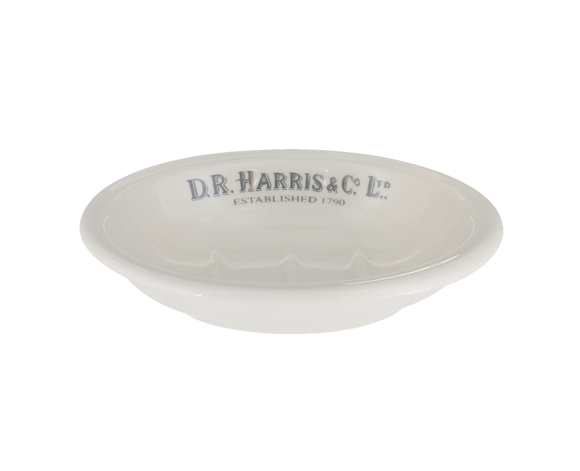 D. R. Harris Earthenware Small Soap Dish