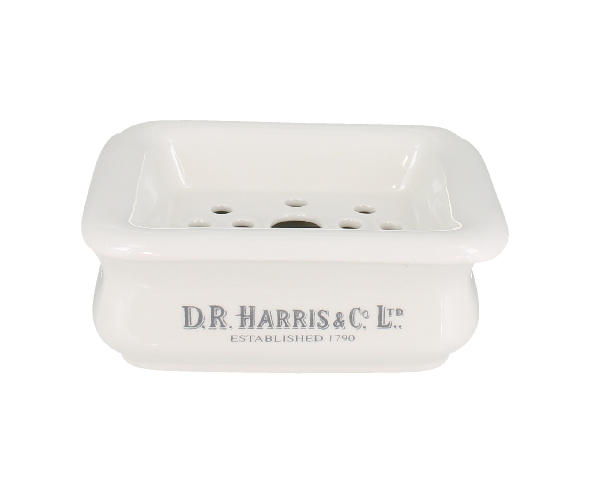 D. R. Harris Earthenware Two Piece Soap Dish