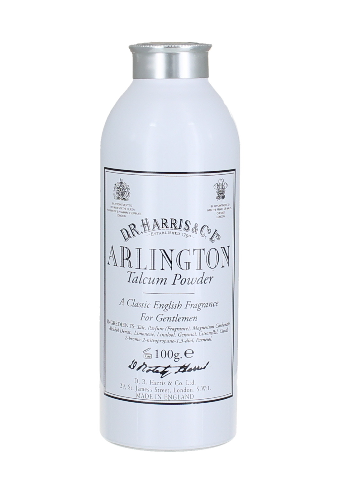 D. R. Harris Arlington Talcum Powder