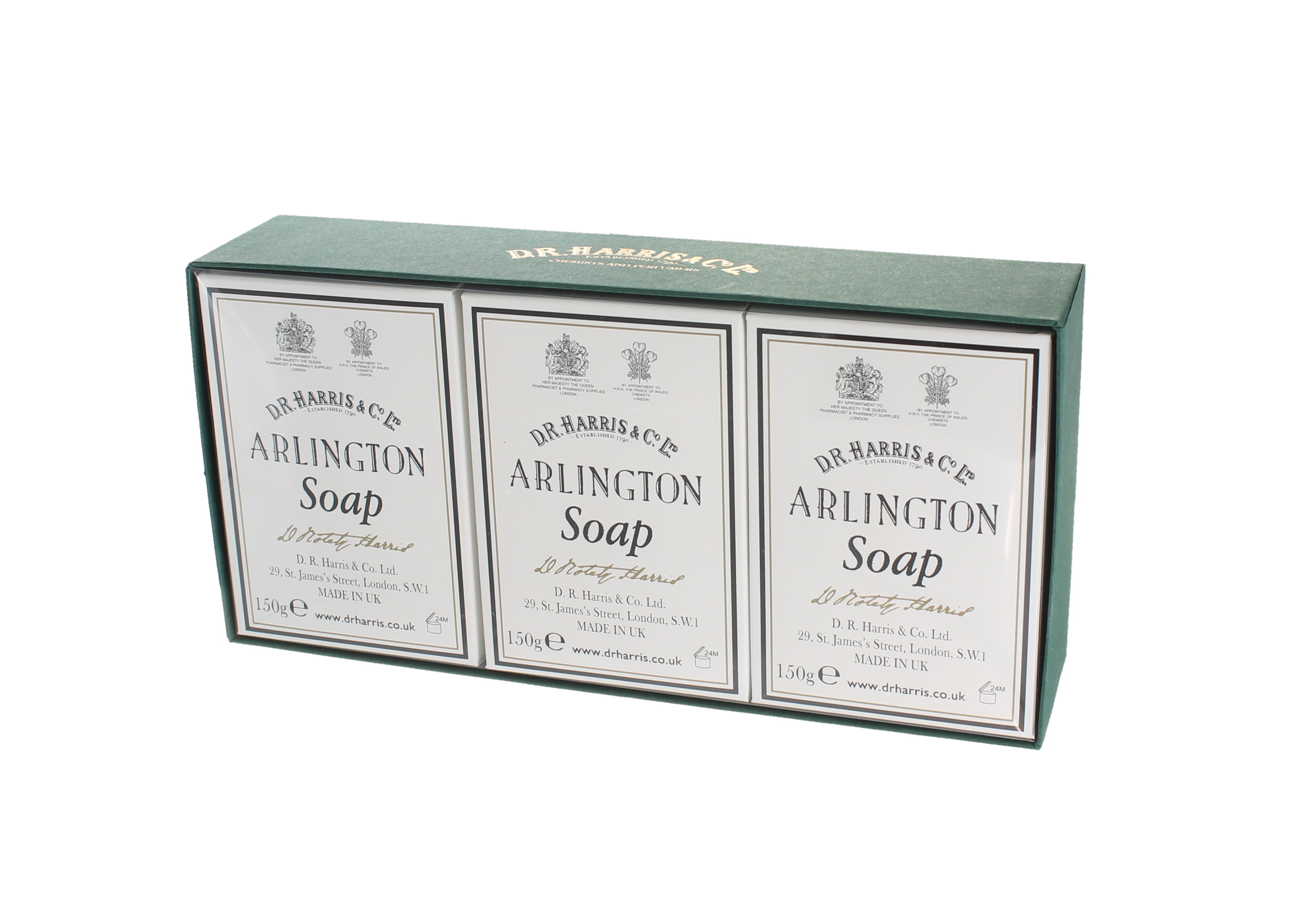 D. R. Harris 3 Pack Arlington Bath Soap 