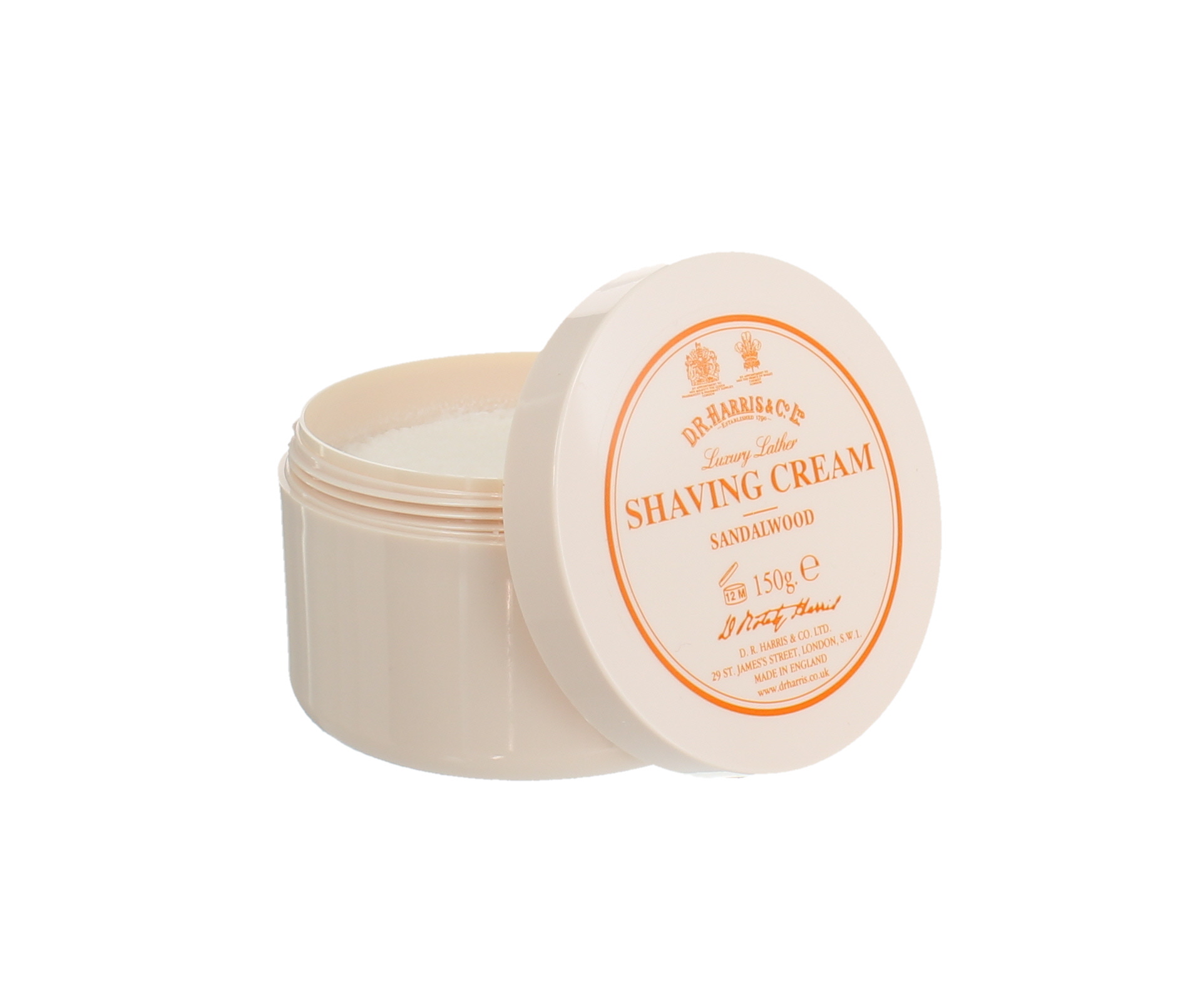 D. R. Harris 150g Sandalwood Shaving Cream Bowl 