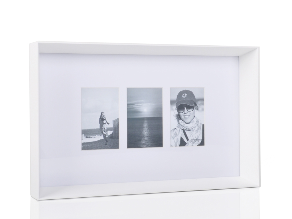 XLBOOM 54cm White Wooden Multiple Photo Prado Frame