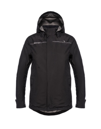 Herno  Black Laminar Bike Crossover Jacket 