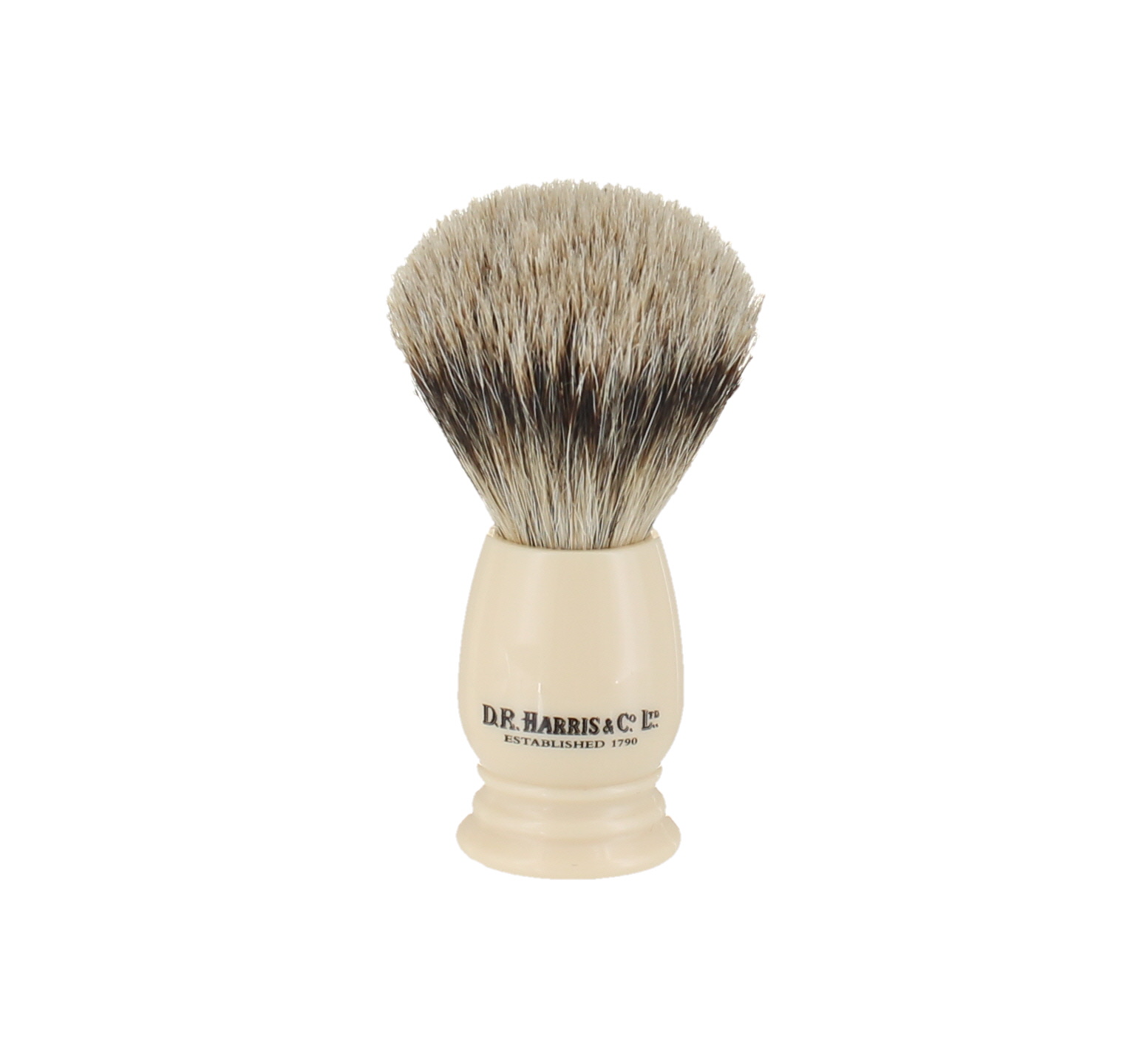D. R. Harris S2 Super Badger Shaving Brush - Ivory 