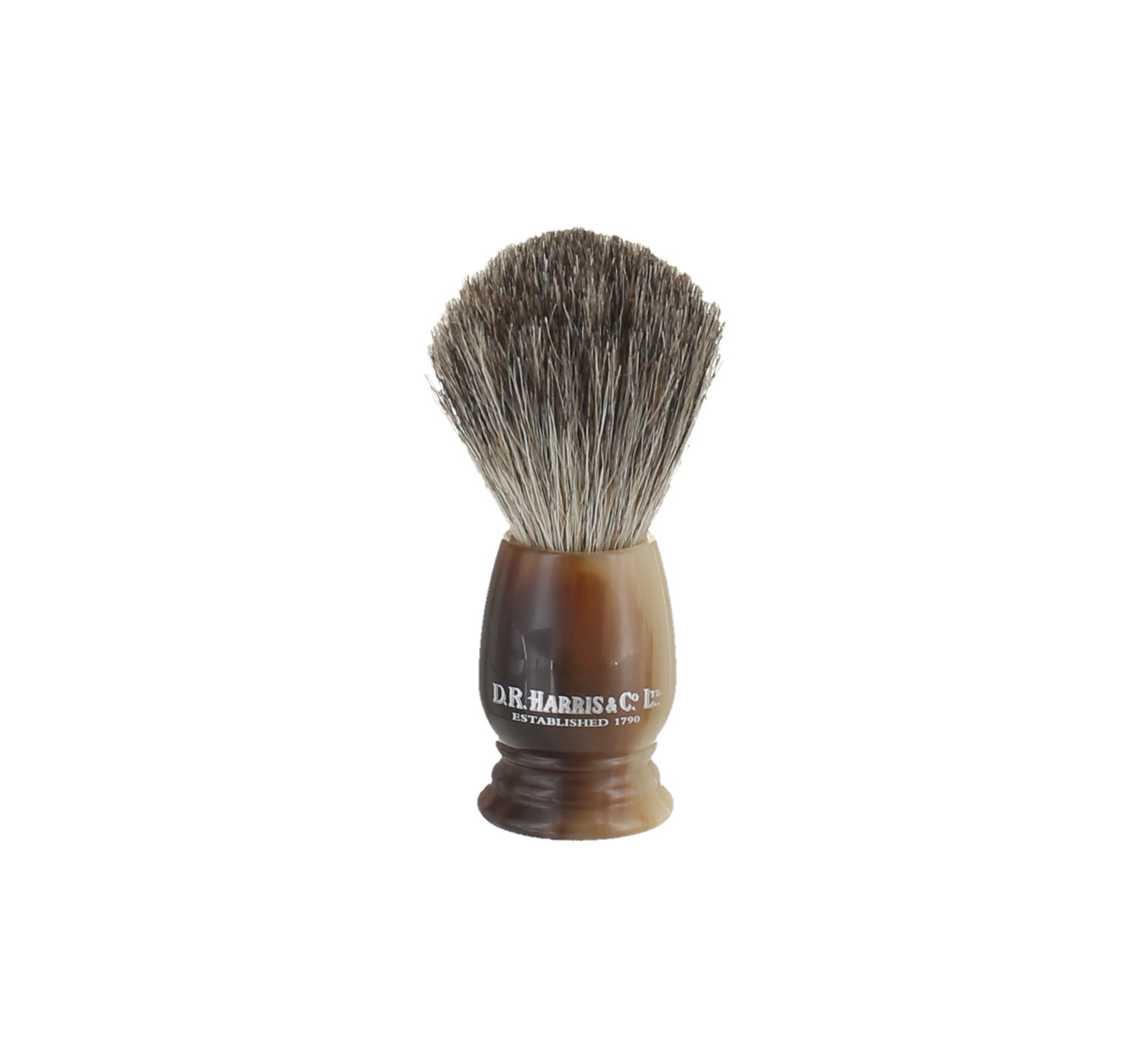D. R. Harris S1 Best Badger Shaving Brush - Horn 