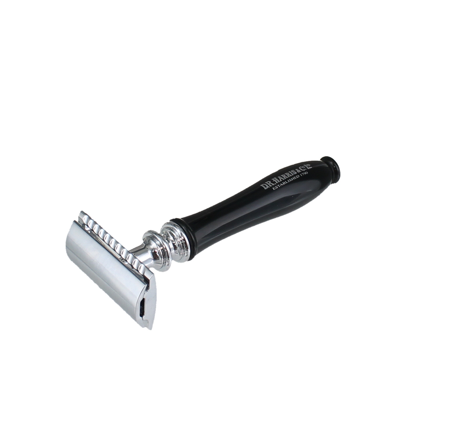 D. R. Harris Ebony Safety Razor - 3 piece 