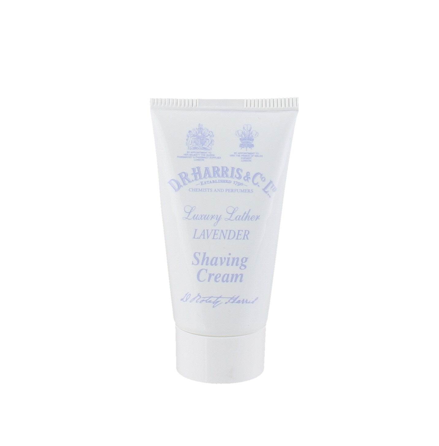 D. R. Harris Lavender Trial Size Shaving Cream Tube 