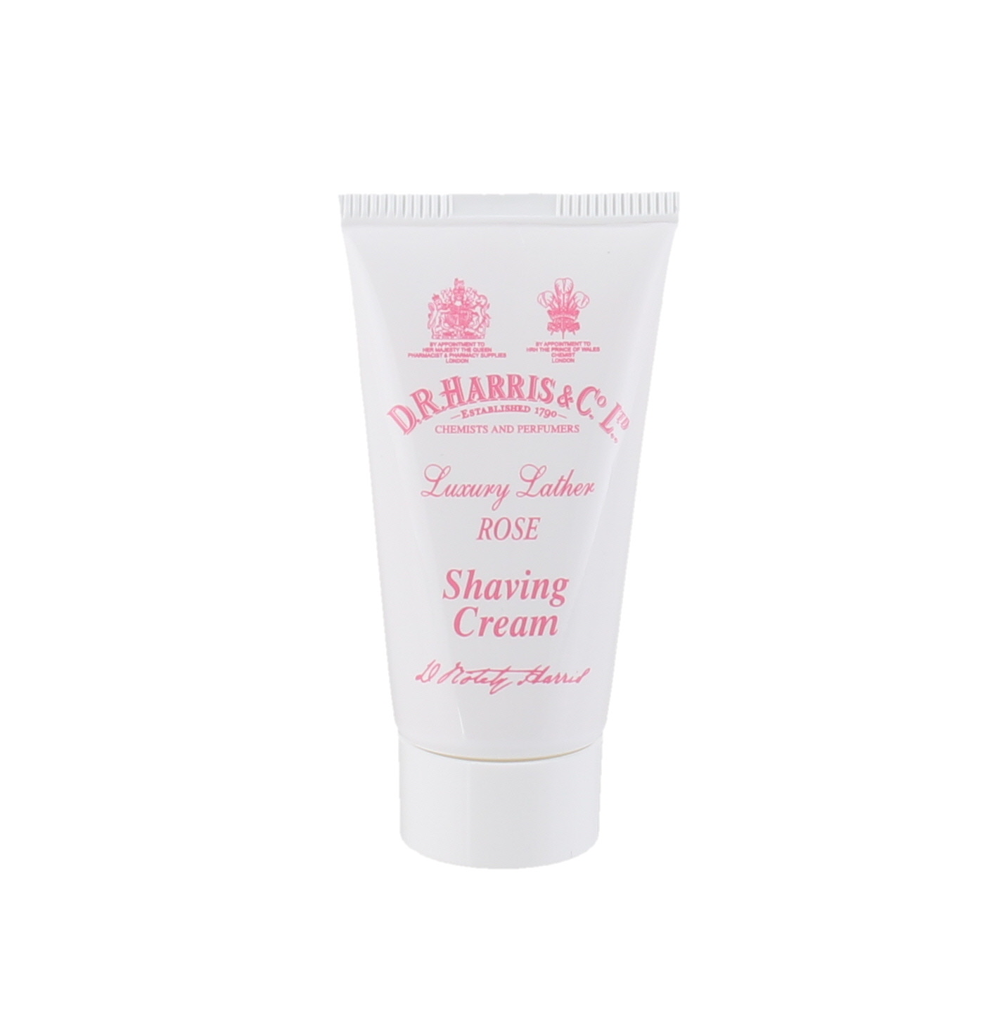 D. R. Harris Rose Trial Size Shaving Cream Tube 