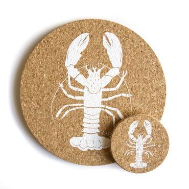 LIGA Lobster Cork Placemat