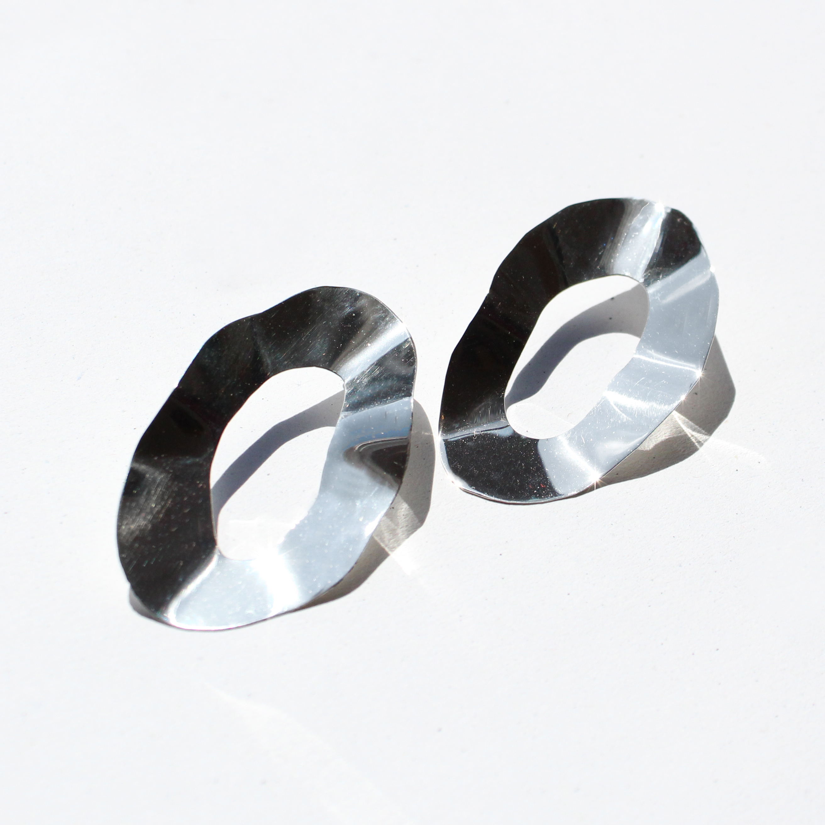 MONO MONO Organic Hepworth silver Earring