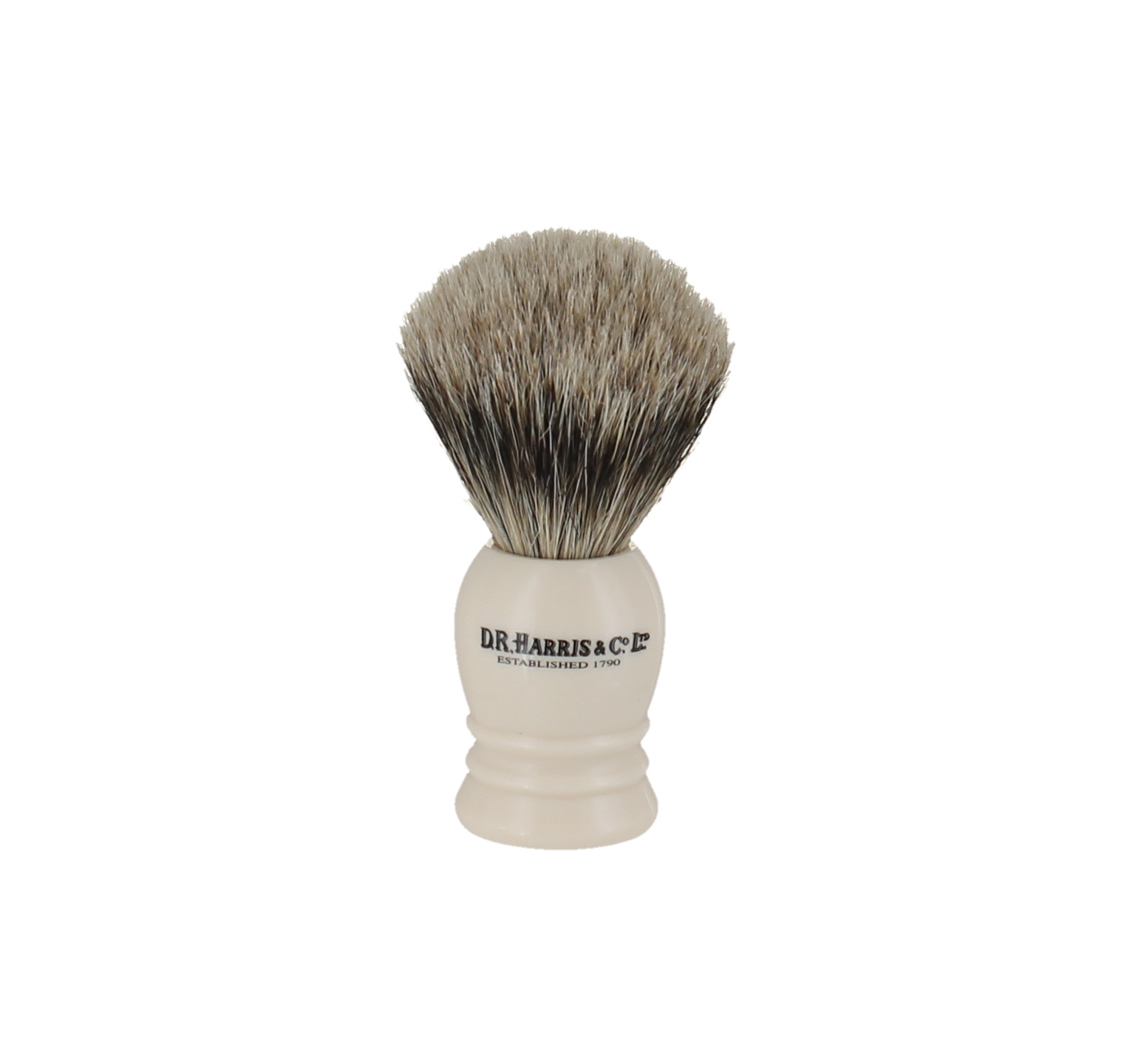 D. R. Harris R1 Super Badger Shaving Brush - Ivory