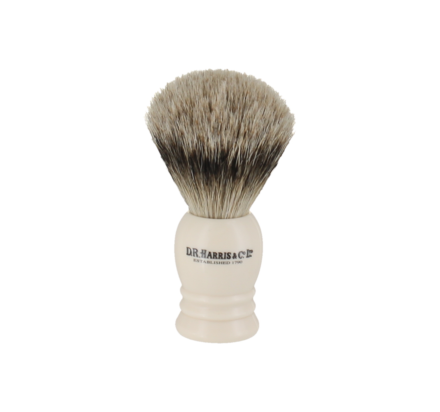 D. R. Harris R2 Super Badger Shaving Brush - Ivory 