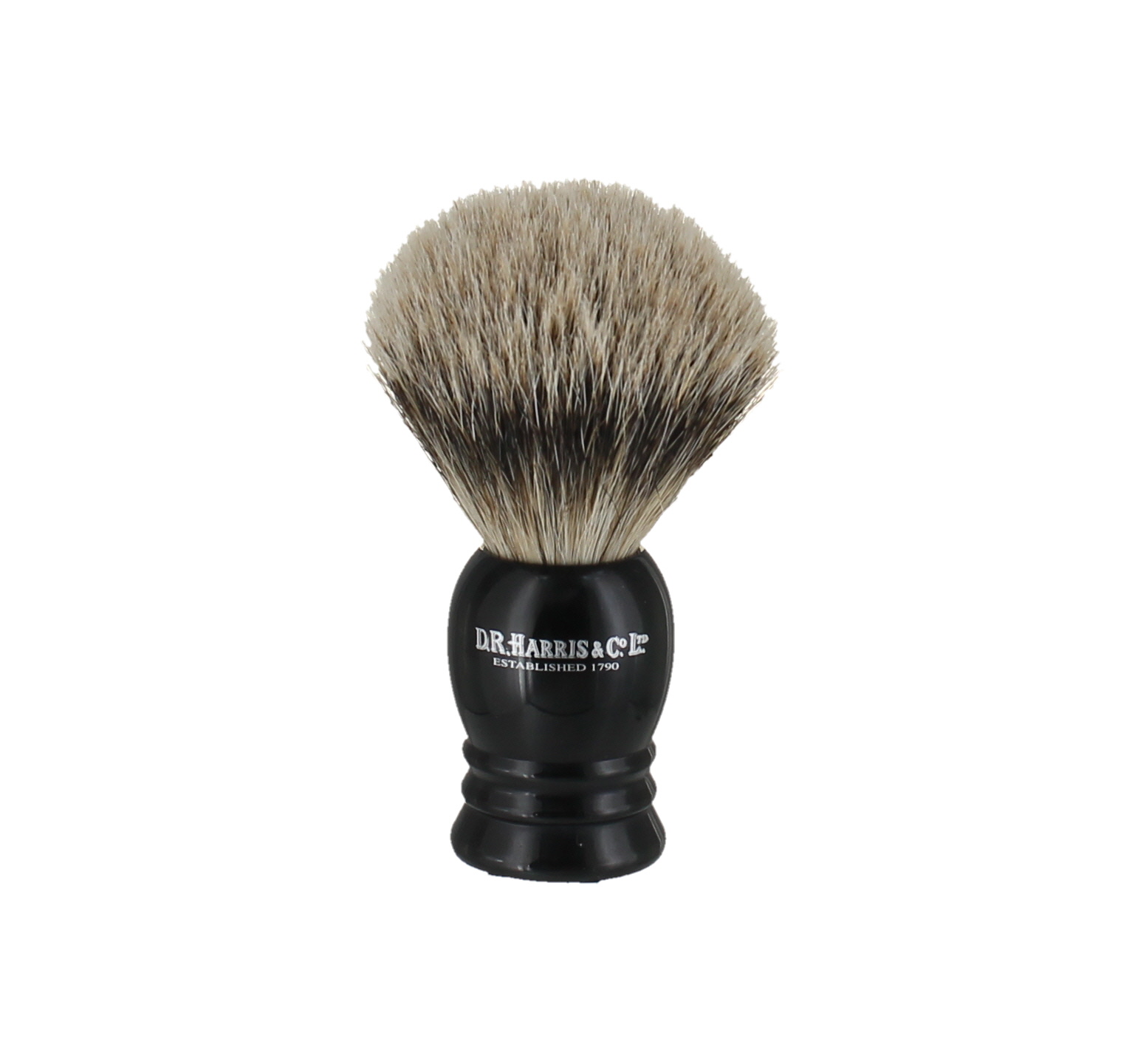 D. R. Harris R2 Super Badger Shaving Brush - Ebony 