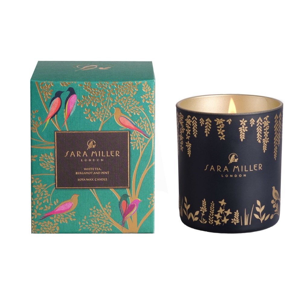 Sara Miller London WHITE TEA, BERGAMOT & MINT CANDLE