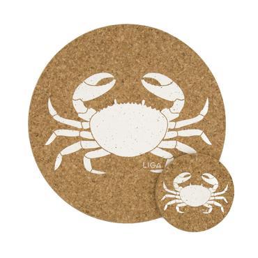 LIGA Crab Cork Placemat