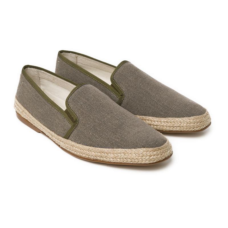 La Portegna  Khaki Dani Linen