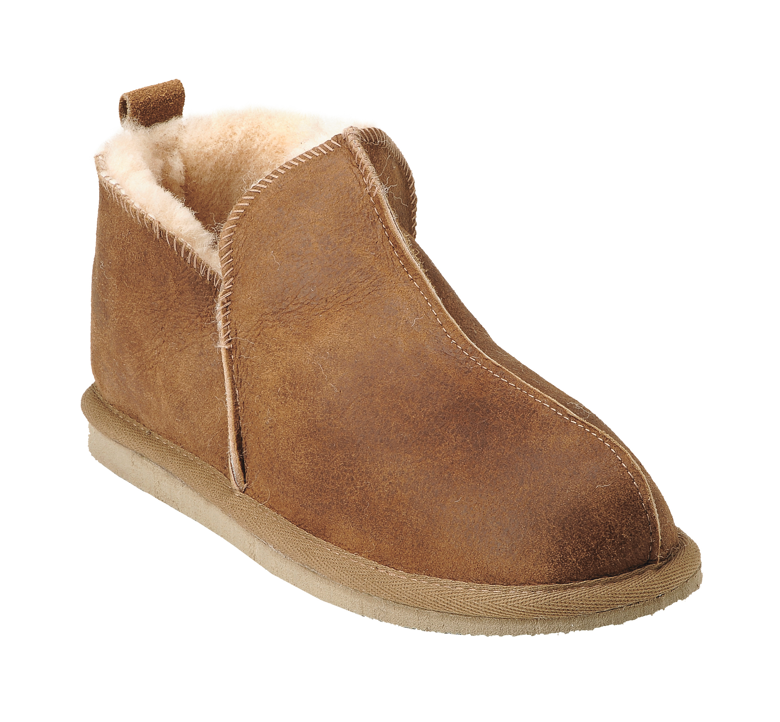 mens slip on sheepskin slippers