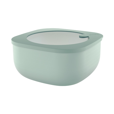 Guzzini Shallow 1900ml Sage Green Microwaveable Store&More Container