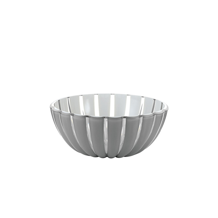 Guzzini 20cm Grey and White Acrylic Grace Bowl