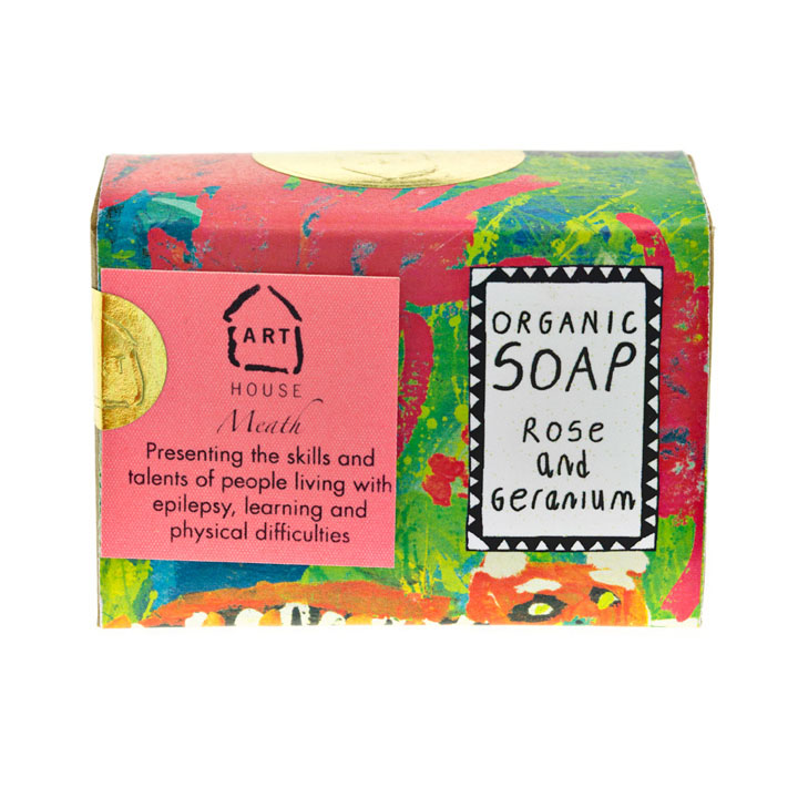 ARTHOUSE Meath Tiger Power Rose and Geranium Soap