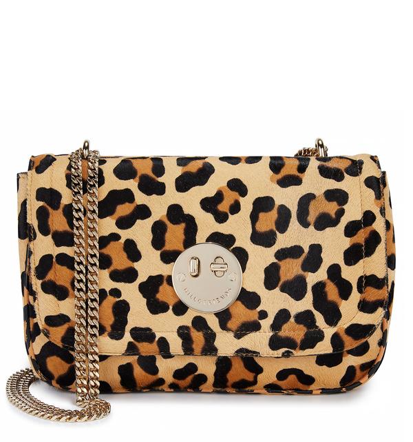 Hill & Friends Natural Leopard Haircalf Cross-Body Chain