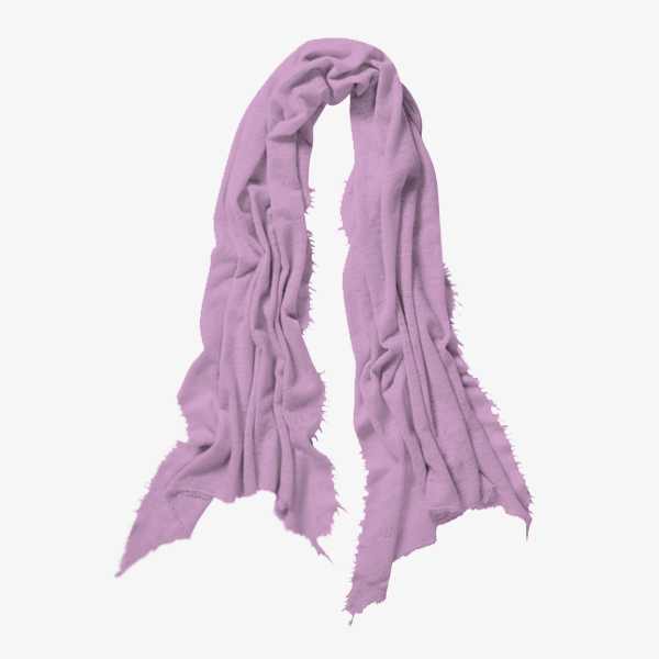 Pur Schoen Hand Felted 100% Cashmere Soft Scarf - Lilac