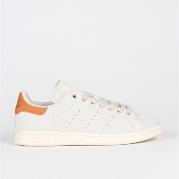 Adidas Off White Brown Leather Stan Smith Recon Shoes