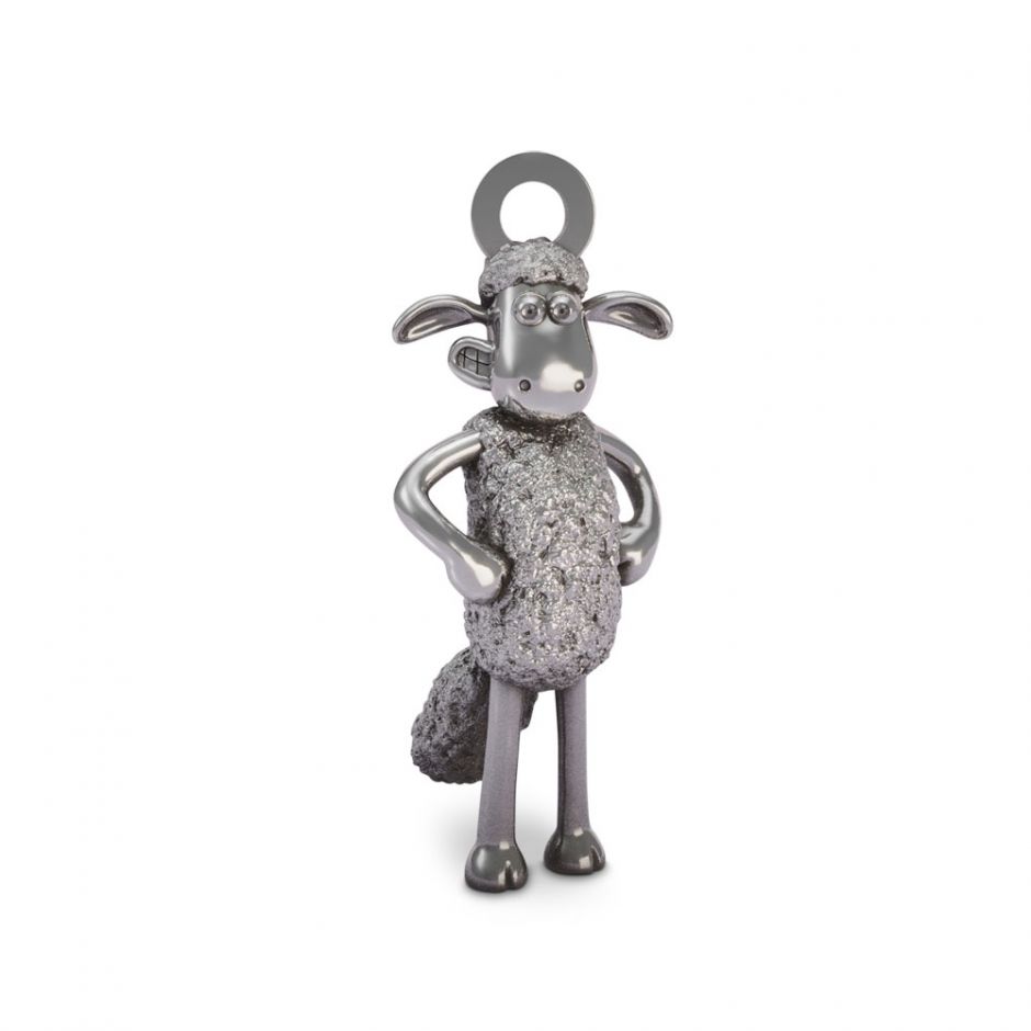 LICENSED TO CHARM Sterling Silver Standing Shaun Charm 