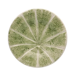 bordallo-pinheiro-20cm-green-earthenware-melon-plate-1