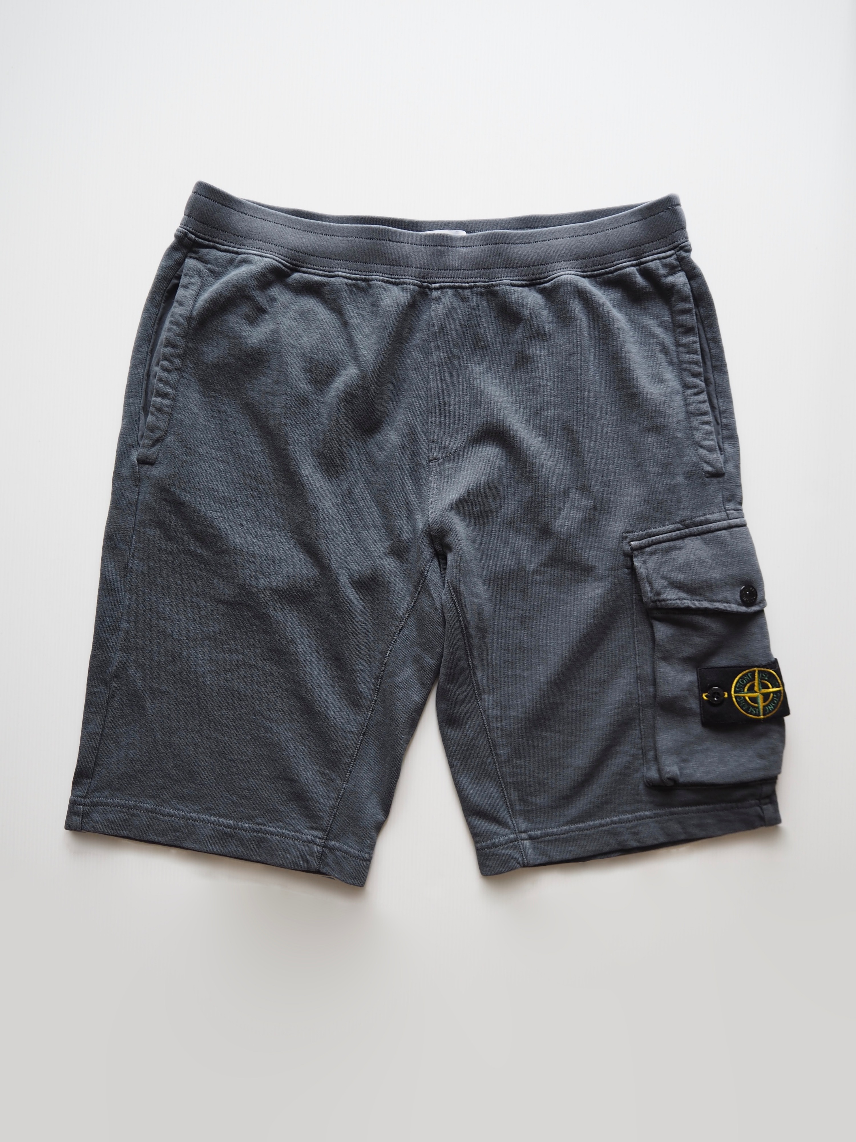 Stone Island Bermuda Short in Cotton Fleece