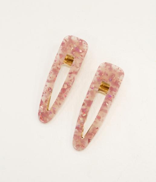 Collection & Co Set Of Two Pink Hair Clips