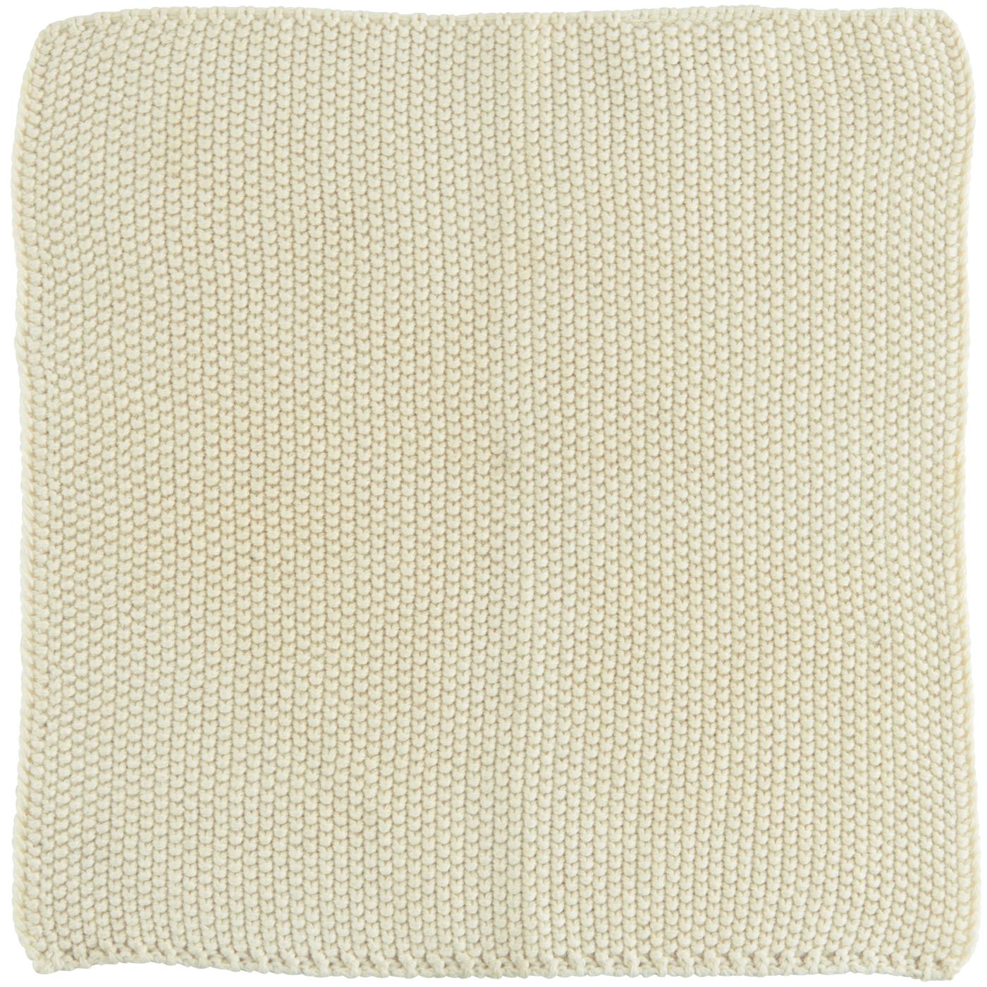 Ib Laursen Latte Cotton Mynte Knitted Dish Cloth