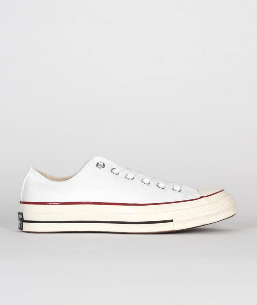 Converse White Red Black CTAS 70 OX Low Top Shoes